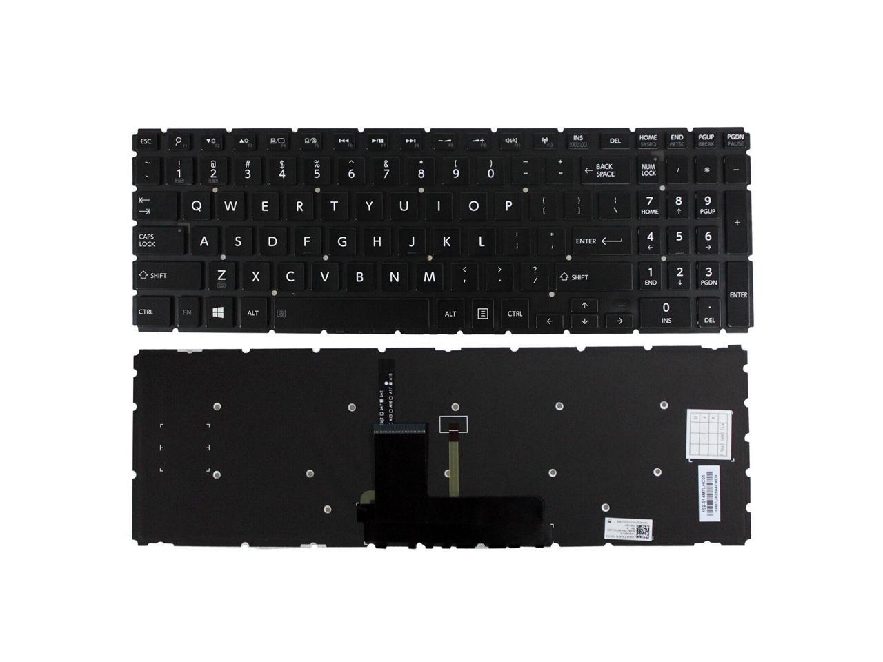 Toshiba Satellite RADIUS P55W-B5112 Backlit Laptop Keyboard